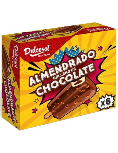 ALMENDRADOS RELLENO CHOCO 6 UND DULCESOL