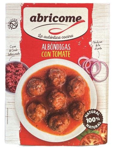 BANDEJA ABRICOME ALBONDIGAS CON TOMATE 350 G