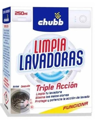 LIMPIA LAVADORAS CHUBB 250 ML