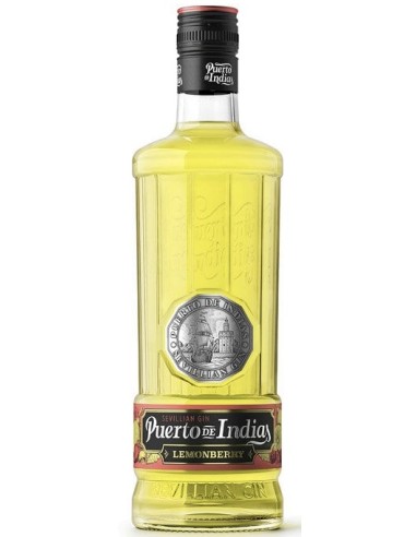 GINEBRA PUERTO DE INDIAS LEMONBERRY 70 CL