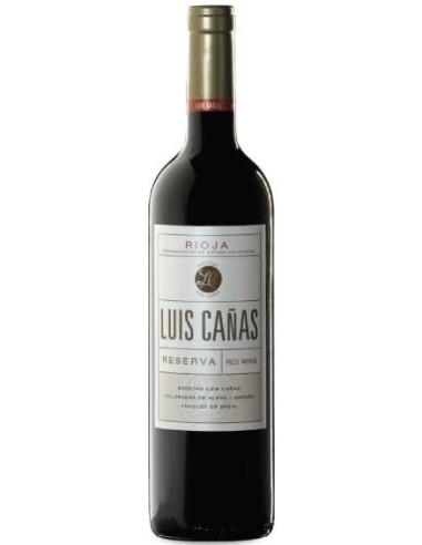 VINO RIOJA LUIS CAÑAS RESERVA 75 CL