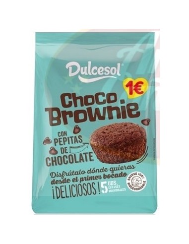 CHOCO BROWNIE DULCESOL 125 G