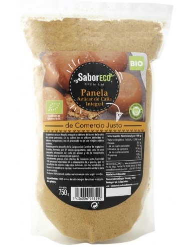 AZUCAR PANELA BIO BOLSA DOYPACK 750 GR