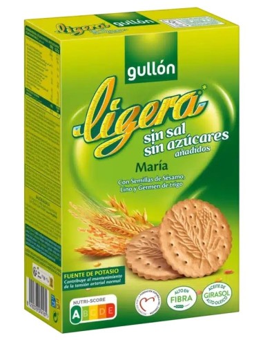 GALLETAS GULLON MARIA LIGERA 400 GRS