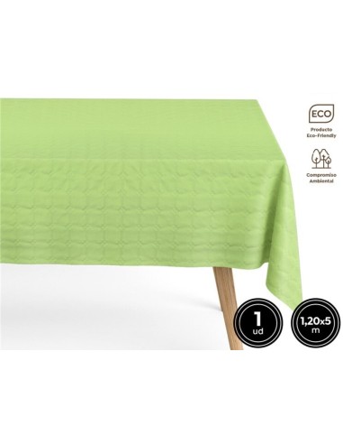 MANTEL VERDE KIWI FILM IMPERMEABLE 1.20X5 METROS