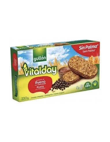 GALLETAS GULLON VITALDAY RELLENAS CHOCOLATE