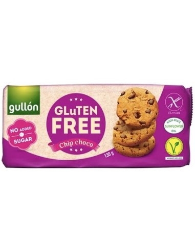 GALLETAS GULLON CHIP-CHOCO SIN GLUTEN 130