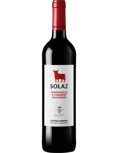 VINO SOLAZ TIERRA DE CASTILLA TINTO 3/4