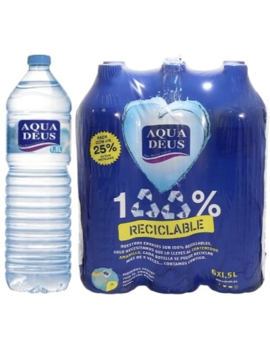 AGUA AQUADEUS 1.5 LT.