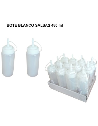 BOTE BLANCO SALSAS 480 ML