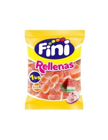 FINI RELLENAS CORAZON MELOCOTON BOLSA 1 KG