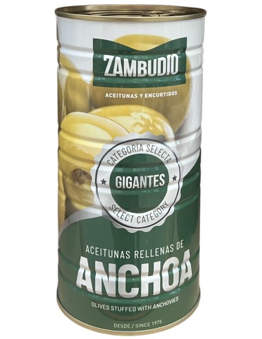 ACEITUNAS ZAMBUDIO RELLENAS 600 GRS