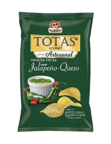 TOSFRIT TOTAS FRITAS JALAPEÑO-QUESO 100 G PVP1