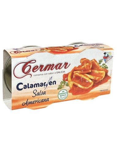 CALAMARES CERMAR SALSA AMERICANA RO-85 PACK-2 UND