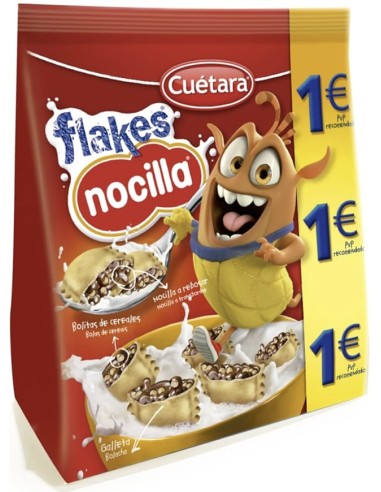 GALLETAS FLAKES NOCILLA 120g