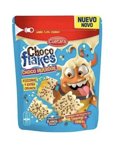 GALLETAS FLAKES BAÑADA CHOCO BLANCO 87g