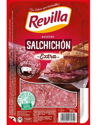 SALCHICHON LONCHAS REVILLA 65 GRS