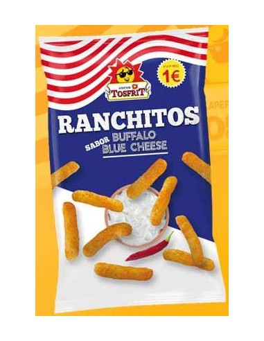 RANCHITOS TOSFRIT SABOR BUFFALO 80 G