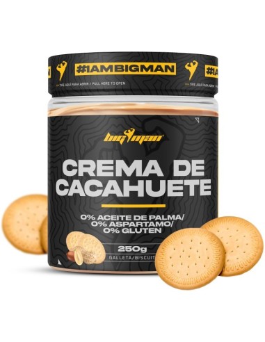 CREMA DE CACAHUETE SABOR GALLETA 250 GR