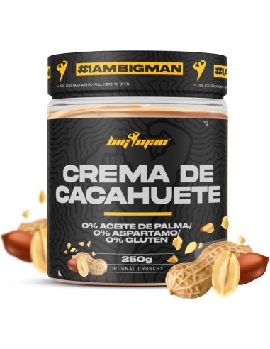 CREMA DE CACAHUETE SABOR ORIGINAL CRUNCHY 250 GR