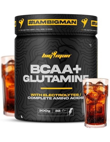 BCAA+GLUTAMINE SABOR COLA BOTE 300 G