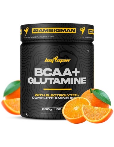 BCAA+GLUTAMINE SABOR NARANJA BOTE 300 G