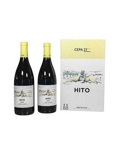 ESTUCHE VINO HITO 2 BOTELLAS