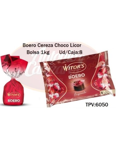 BOMBONES WITOR´S BOERO CEREZA 1 KG