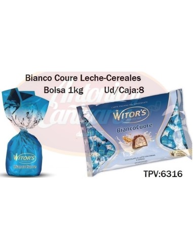 BOMBONES WITOR´S BIANCO CUORE 1 KG