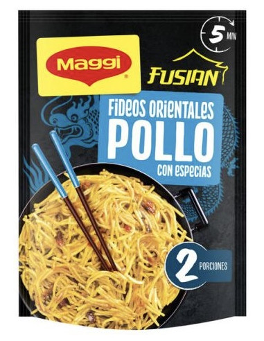FIDEOS ORIENTAL MAGGI  POLLO 121 GR