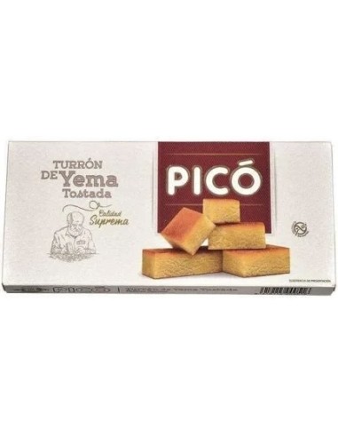 TURRON PICO YEMA TOSTADA 200 GRS.