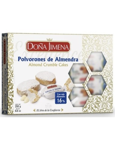 POLVORON DE ALMENDRA DOÑA JIMENA 250 G