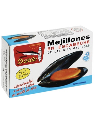 MEJILLONES DARDO 8-12 PZ OL-120