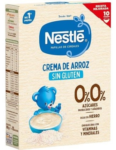 PAPILLAS NESTLE CREMA DE ARROZ 180 G