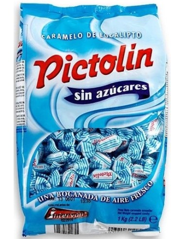 CARAMELO PICTOLIN S/AZUCAR BOLSA 1 KG