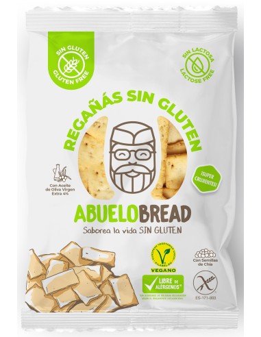 REGAÑAS SIN GLUTEN ABUELO BREAD 100 G