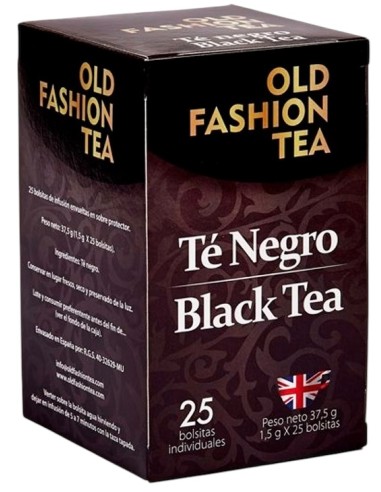 TE OLD FASHION NEGRO 25 UND