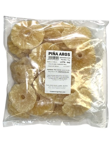 BOLSA PIÑA DESHIDRATADA AROS 1 KG