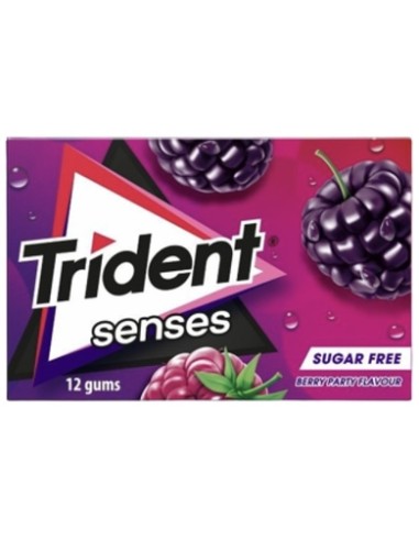 CHICLE TRIDENT SENSES 12 UND MORA