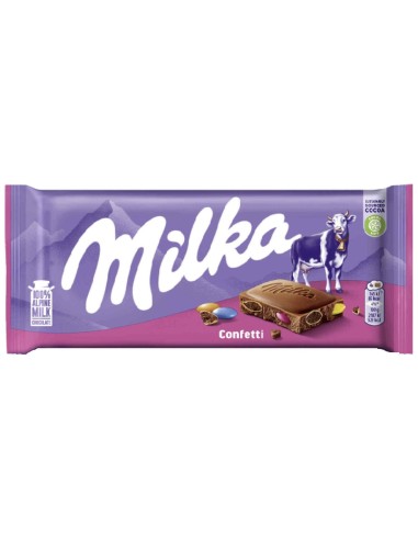 CHOCOLATE MILKA CONFETTI 100 G