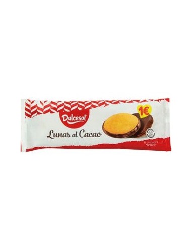 LUNAS DE CACAO DULCESOL 132 G