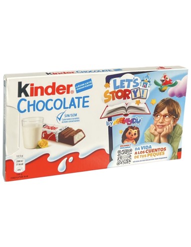 CHOCOLATINA KINDER CHOCO 100 G