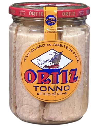 ATUN ORTIZ AC.OLIVA TARRO 400 G