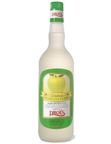 LICOR MANZANA DROS´L SIN ALCOHOL 1 LT