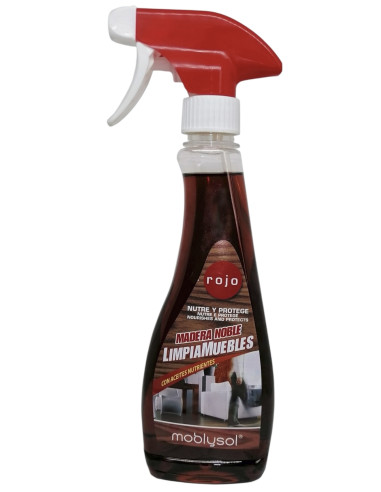 LIMPIA MUEBLES MOBLYSOL MADERA NOBLE PISTOLA 375 ML