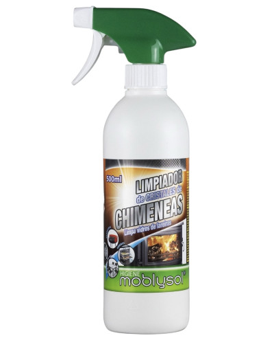 LIMPIADOR CRISTALES DE CHIMENEAS MOBLYSOL 500 ML