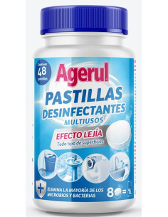 PASTILLAS DESINFECTANTES AGERUL 48 UND