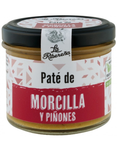PATE DE MORCILLA Y PIÑONES LA RIBEREÑA 110 G