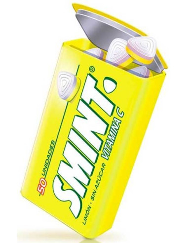 CARAMELOS SMINT LIMON SIN AZUCAR 50 UND