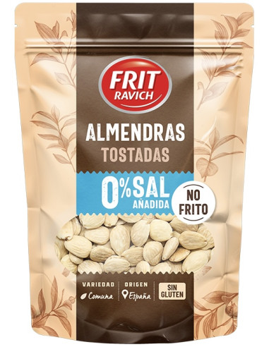 ALMENDRA TOSTADA FRIT 0% SAL 110 G